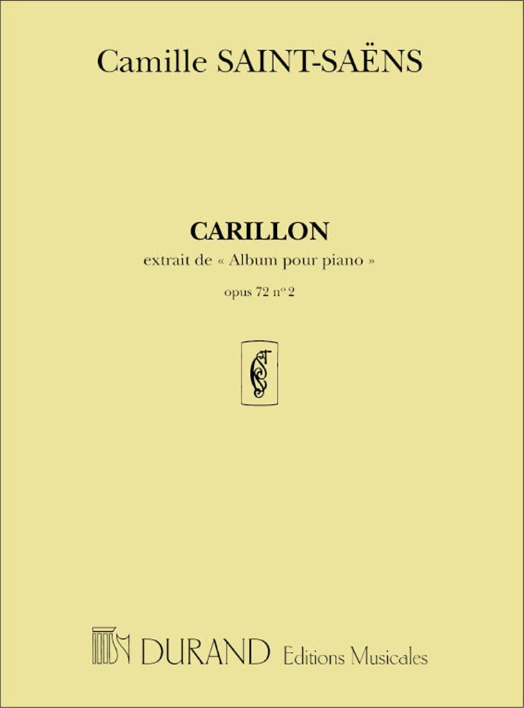 Carillon Extrait De Album Pour Piano